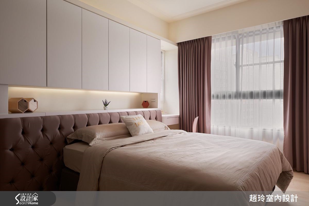 35 坪現代風居宅，整體以現代風為基底，採淺色作為全